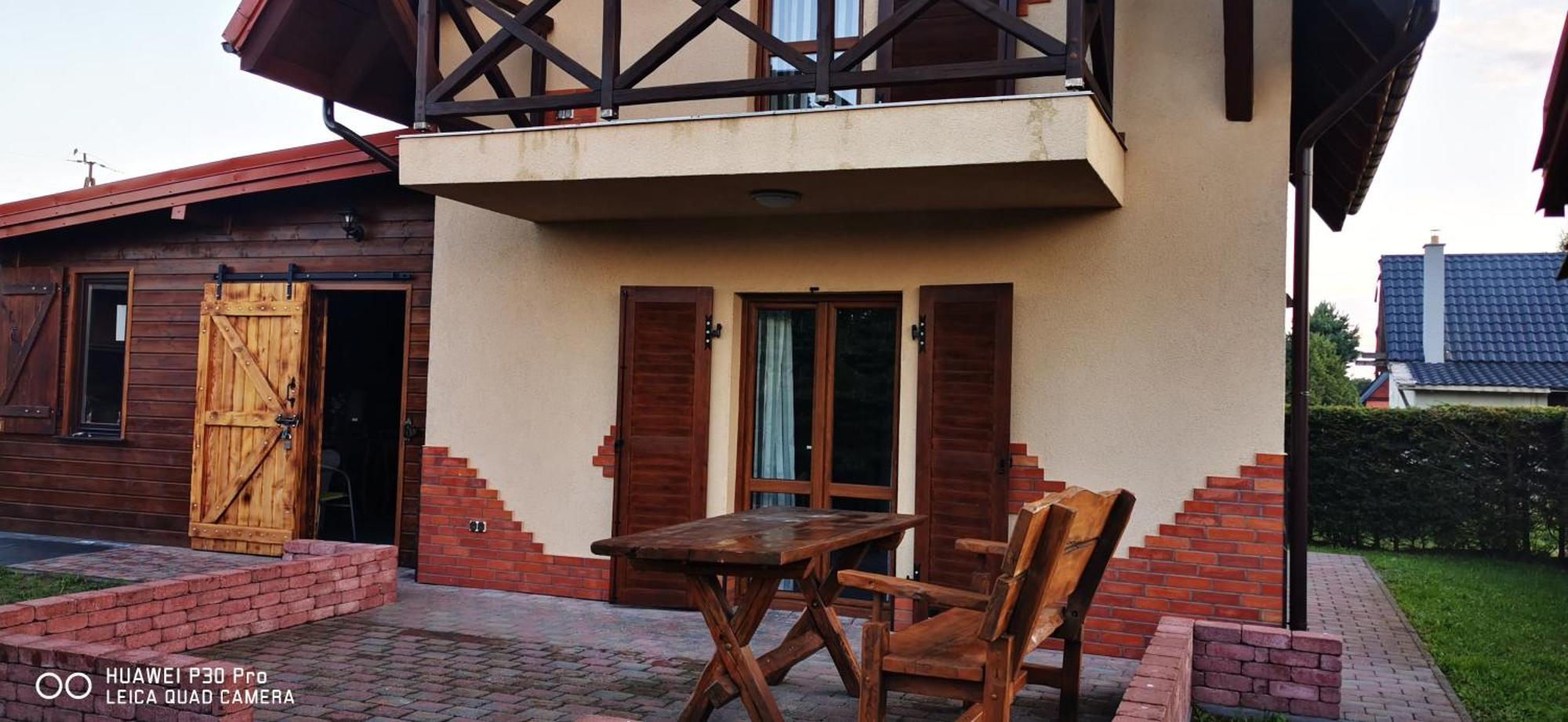 Domek Letniskowy Nad Jeziorem Mazury Ostroda Luaran gambar